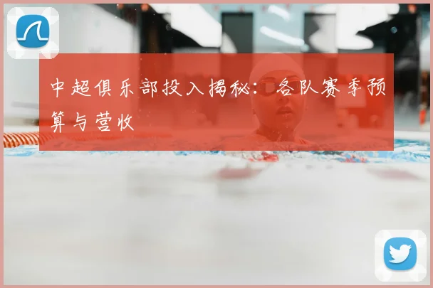 中超俱乐部投入揭秘：各队赛季预算与营收