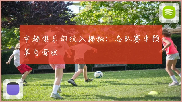 中超俱乐部投入揭秘:各队赛季预算与营收